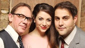 Backstage at ‘Sweet Smell of Success’ — David Bamber — Caroline Keiff — Adrian der Gregorian
