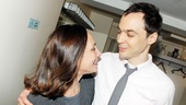 Laurie Metcalf and Jim Parsons are overjoyed to see each other. 