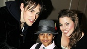 Carly Rose Sonenclar visits 'Spider-Man' - Reeve Carney - Rebecca Faulkenberry 