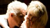 Ethan Hawke as Clive and Zoe Kazan in Clive.