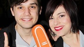 We’re number one! Smash stars Andy Mientus and Krysta Rodriguez take one for the team.