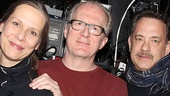 Steppenwolf favorites Amy Morton and Tracy Letts may be frightening onstage in Virginia Woolf, but they couldn’t be more hospitable hosts to Tom Hanks.