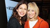 Jessica Hecht and Judith Light team up as former movie star Julie Bascov and her sister-in-law Faye, respectively, in The Assembled Parties. 