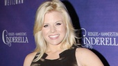 Smash star Megan Hilty keeps in touch with her Broadway roots by checking out the latest new musical.