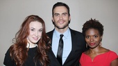 Performers Sierra Boggess, Cheyenne Jackson and LaChanze drive the audience wild with their selections from Les Miz, Into the Woods and Dreamgirls.