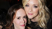 Stage and screen stars Sarah Paulson and Jane Krakowski light up the Hammerstein Ballroom. 