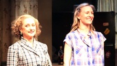 Carol Kane and Mickey Sumner come together for their opening night bow in The Lying Lesson.