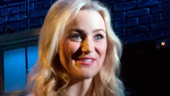 Betsy Wolfe as Cathy and Adam Kantor as Jamie in The Last Five Years. 