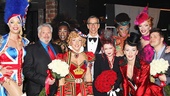 Kinky Boots Opening-  Harvey Fierstein- Jerry Mitchell- Cyndi Lauper- Stephen Oremus- The Angels