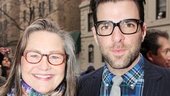 Kinky Boots Opening-  Cherry Jones- Zachary Quinto