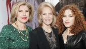 Kinky Boots Opening- Christine Baranski- Daryl Roth- Bernadette Peters