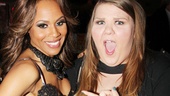 After watching Deborah Cox sing her face off onstage, Glee star Ashley Fink is in utter awe of the music diva.