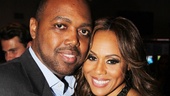 Lascelles Stephens poses cheek-to-cheek with his famous wife Deborah Cox.