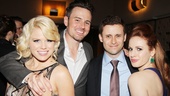 What adorable couples! Megan Hilty, Brian Gallagher, Tom Fellenbaum and Teal Wicks come together for an opening night snapshot. 
