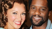 Aww! Stage and screen stars Vanessa Williams and Blair Underwood snap an adorable behind-the-scenes photo. See The Trip to Bountiful on Broadway, opening April 23!