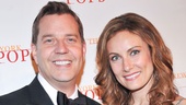 New York Pops music director Steven Reineke welcomes Laura Benanti to the gala.