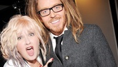 Kinky Boots and Matilda collide when nominated composers Cyndi Lauper and Tim Minchin meet!