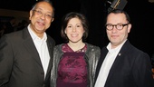 2013 Tony Nominee Brunch — George C. Wolfe — Arielle Tepper Madover — Colin Callender