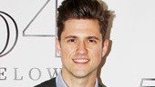 Here’s the man of the hour! Aaron Tveit dresses to impress at his sold-out 54 Below concert.