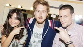 It’s a dashing Doctor Who reunion as Jenna-Louise Coleman and Matt Smith congratulate their former TV castmate Arthur Darvill on his Broadway debut!