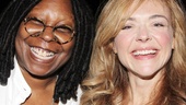 Pippin – Whoopi Backstage Visit – Whoopi Goldberg – Rachel Bay Jones