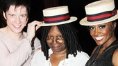Pippin – Whoopi Backstage Visit – Matthew James Thomas – Whoopi Goldberg – Patina Miller