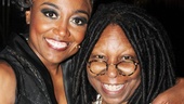 Pippin – Whoopi Backstage Visit – Patina Miller – Whoopi Goldberg