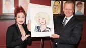 Sardi’s Says Yeah to Cyndi Lauper! <i>Kinky Boots</I> Composer Celebrates Colorful Caricature 