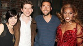 Zachary Levi and Krysta Rodriguez at ‘Kinky Boots’ — Krysta Rodriguez — Stark Sands — Zachary Levi — Billy Porter