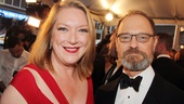 Tony Red Carpet- Kristine Nielsen- David Hyde Pierce