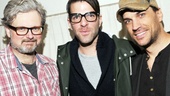 The Glass Menagerie and Star Trek Into Darkness star Zachary Quinto gets between Murder Ballad's John Ellison Conlee and Will Swenson.