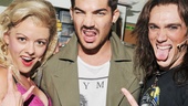 Adam Lambert Parties Like It’s 1987 with Kate Rockwell & Justin Matthew Sargent at <I>Rock of Ages</I> 