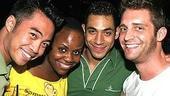 Avenue Q Anniversary/Las Vegas Party - Enrico Rodriguez - Haneefah Wood - Justin Johnston - Colin Hanlon