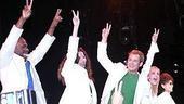 Lennon Opening - Curtain Call - Michael Potts - Mandy Gonzalez - Chad Kimball - Julia Murney - Yoko Ono