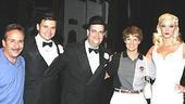 Astronauts at The Producers - Charles Camarda - Hunter Foster - Brad Oscar - Eileen Collins - Angie Schworer