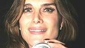 Brooke Shields Chicago Farewell Party - Brooke Shields with camera