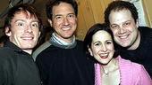 Ave Q 1000th perf - Christian Anderson - Kevin McCollum - Stephanie D'Abruzzo - Jordan Gelber