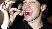 Hunka Cabaret Opening - Andy Karl - eating cherry