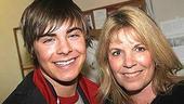 Zac Efron at Avenue Q - Zac Efron - (mom) Starla 