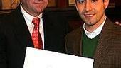 John Lloyd Young at Sardi's - Max Klimavicius - John Lloyd Young