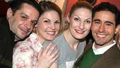 John Lloyd Young at Sardi's - Joe Calarco - Heather Ayers - Becca Ayers - John Lloyd Young