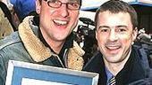 Spamalot First Anniversary Coconuts Event - Christopher Sieber - Stuart Claxton