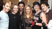 Stars at Altar Boyz 2006 - Tyler Maynard -  Corey Boardman - Clyde Alves - Diana DeGarmo - Andrew C. Call - Dennis Moench 