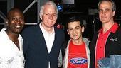 Steve Martin at Jersey Boys - Titus Burgess - Steve Martin - Michael Longoria - Mark Lotito