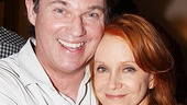 Old pals and Fifth of July co-stars Richard Thomas and Swoosie Kurtz smile for our camera. 
