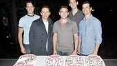 Jersey Boys 2,000th Performance – Matt Bogart – Cory Grant – Jarrod Spector – Ryan Jesse – Dominic Nolfi