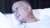 Robin Bartlett as Ethel Rosenberg and Frank Wood as Roy Cohn in Angels in America.