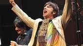 Ringo Starr (Ralph Castelli) comes out from behind his drums to take a well-deserved bow. 