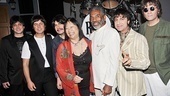Rain opening night – Mark Beyer - Joey Curatolo – Joe Bithorn –May Pang – Andre de Shields - Ralph Castelli – Steve Landes