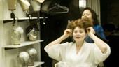 Cherry Jones backstage at Mrs. Warren’s Profession – Cherry Jones